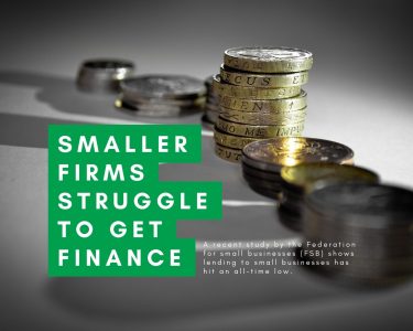 Smaller firms struggle to get finance